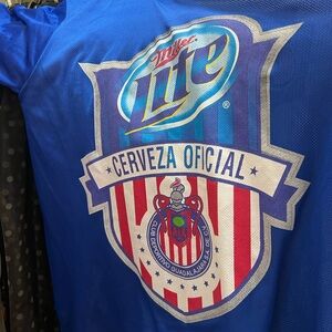 Miller Lite Cerveza Oficial Blue Jersey